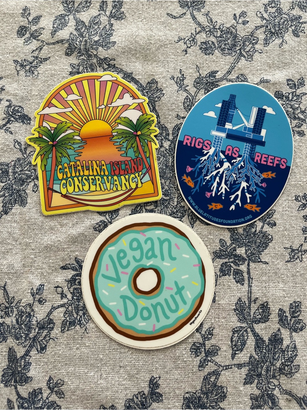 Set of 3 Environmentalist VSCO Girl Vinyl Stickers